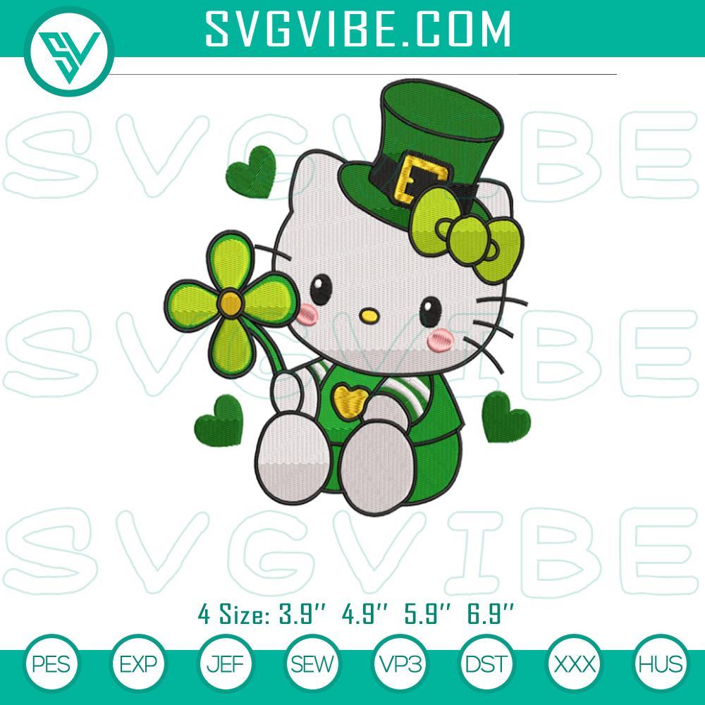 hello-kitty-st-patrick-s-day-embroidery-designs-hello-kitty-shamrock-embroidery-files-mockup.jpg Hello Kitty St. Patrick’s Day Embroidery File with Shamrock Design for crafting and sewing projects.