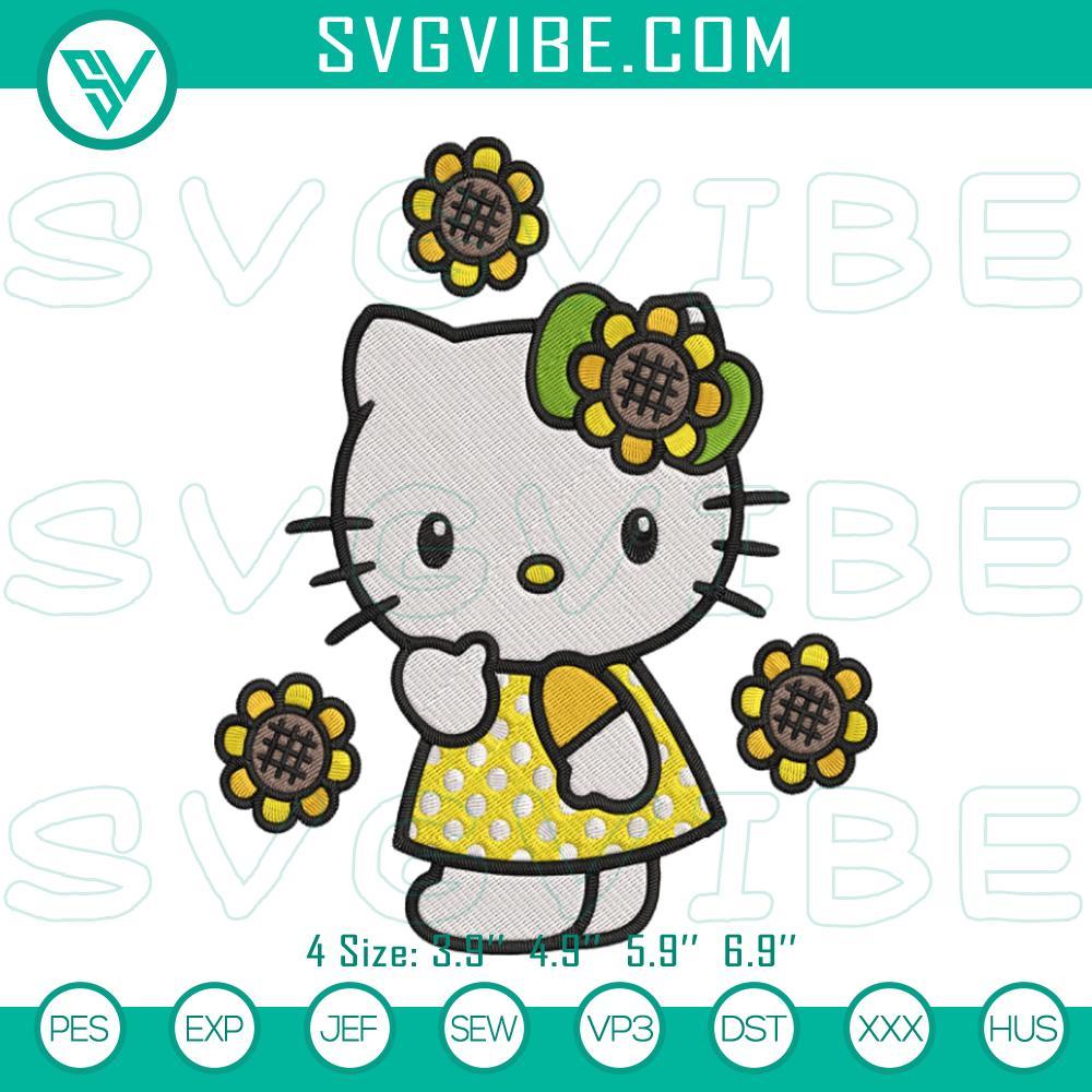 hello-kitty-sunflower-embroidery-designs-kawaii-kitty-cat-flower-embroidery-pattern-files-mockup.jpg Adorable Hello Kitty sunflower embroidery designs, cute kawaii cat with flower patterns, perfect for crafts and projects.