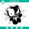 Hello Kitty and Spider Man venom Halloween themed SVG images in various formats for digital use.