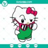 Sassy Hello Kitty cat wearing sunglasses SVG image download, perfect for crafts and projects.