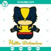 Hello Kitty Wolverine themed SVG, PNG, DXF, and EPS cut files for download. Ideal for crafting projects and fans.