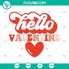 Vintage Valentine's Day SVG files for download with a retro theme, ideal for crafting projects.