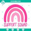 Breast Cancer Awareness SVG designs featuring 3 empowering images for solidarity and support. Great for fundraising events.