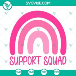 Breast Cancer Awareness SVG designs featuring 3 empowering images for solidarity and support. Great for fundraising events.