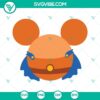 Hercules Mickey Mouse Ears SVG file featuring Disney design with PNG, DXF, and EPS formats for crafting projects.