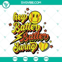 Retro softball SVG featuring a smiling face design, ideal for crafting projects. Great for any softball fan or player.