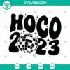 Hoco 2023 Disco Ball Bundle design for SVG, PNG, DXF, EPS cutting, ideal for homecoming crafts, school events, and decorations.