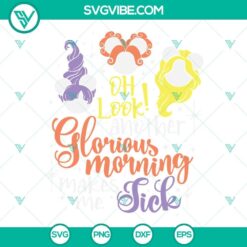 Halloween witch sisters SVG cut files with Hocus Pocus Mouse Ears design. Ideal for creating themed crafts.