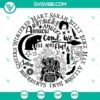 Hocus Pocus SVG featuring Sanderson Sisters, Halloween theme. Ideal for crafting projects, digital design.