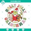 Holly Jolly Grinchmas SVG Download featuring Grinch, Max Dog, and Cindy Lou Who - EPS PNG DXF images for holiday crafting.