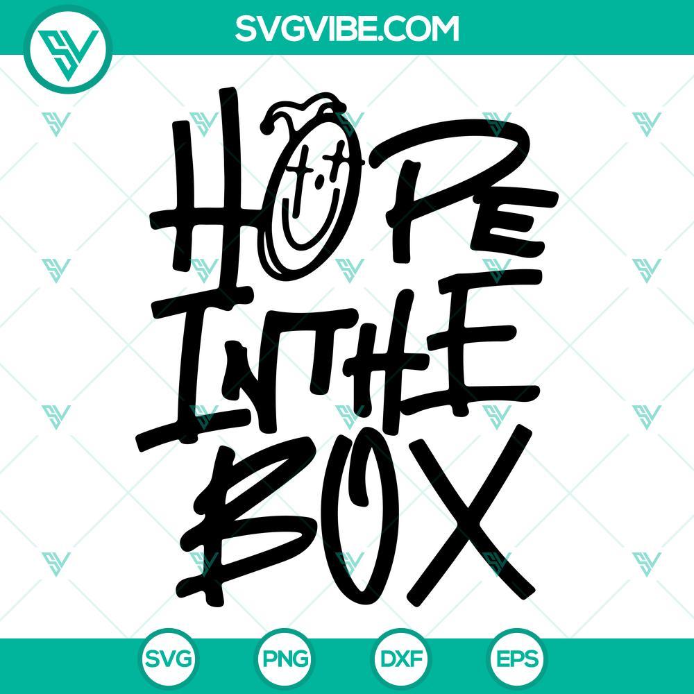 Hope In The Box SVG, Jhope Album SVG, BTS Kpop SVG PNG DXF EPS Cricut Hope In The Box SVG image featuring Jhope album and BTS Kpop design in PNG DXF EPS format for digital use.