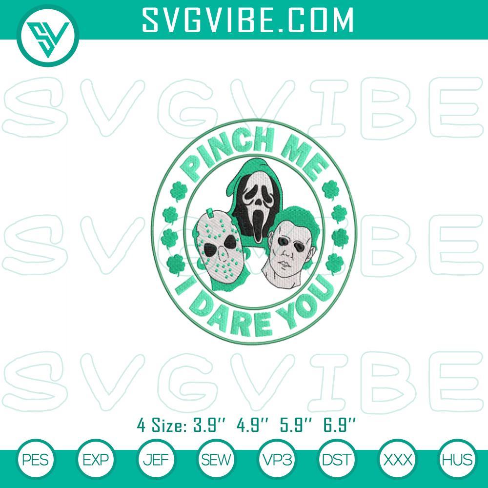 horror-st-patrick-day-embroidery-pattern-horror-shamrock-s-pinch-me-i-dare-you-embroidery-designs-mockup.jpg Horror St. Patrick's Day embroidery file with "Pinch Me I Dare You" design, spooky holiday-themed digital design.