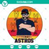 Houston Astros and Bad Bunny themed SVG images for baseball fans. Creative baseball SVG file with a unique design. Perfect for apparel or crafts.