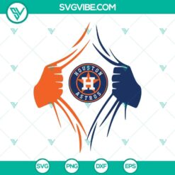Houston Astros logo SVG files for digital use, featuring Houston Astros team logo and designs. Perfect for crafting and sports-themed projects.