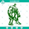 Hulk SVG files for Cricut and Silhouette, including PNG, DXF, and EPS formats. Perfect for superhero-themed crafting projects.