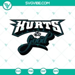 Jalen Hurts Philadelphia Eagles SVG file for digital crafting, featuring football player design.