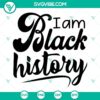 African American SVG files celebrating Black History Month with unique designs, perfect for digital projects and crafts.