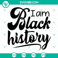 African American SVG files celebrating Black History Month with unique designs, perfect for digital projects and crafts.