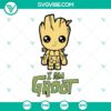 Groot 2022 SVG file for Cricut, featuring a cute Groot design in PNG, DXF, EPS formats. Ideal for crafting projects.