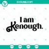 Barbenheimer 2023 Kenough SVG featuring Barbie Ken in PNG and DXF formats for digital download.