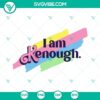 Humorous Barbie and Ken SVG files for download, featuring "I Am Kenough" design. Perfect for crafts.