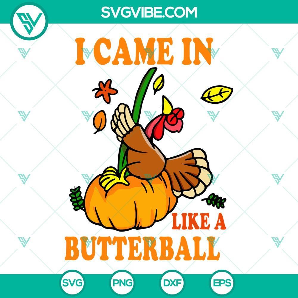 i-came-in-like-a-butterball-svg-funny-turkey-thanksgiving-svg-thanksgiving-quote-svg-turkey-svg-7-mockup.jpg Funny and quirky Thanksgiving SVG design featuring a turkey with a witty phrase "I Came In Like A Butterball", perfect for holiday crafts.