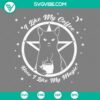 Cat funny quotes SVG design of "I Like My Coffee How I Like My Magic", available in PNG, EPS, and DXF file formats.