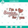 Funny Valentines SVG lollipop images with playful "I'm A Sucker For You" design, perfect for digital crafting projects.