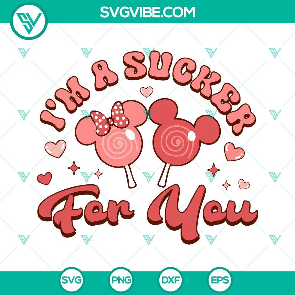 i-m-a-sucker-for-you-svg-mickey-minnie-mouse-candy-heart-svg-mouse-valentine-svg-disney-valentine-s-day-svg-png-dxf-eps-6-mockup.jpg Mickey and Minnie Mouse candy heart SVG file, ideal for Valentine's Day crafts and projects.