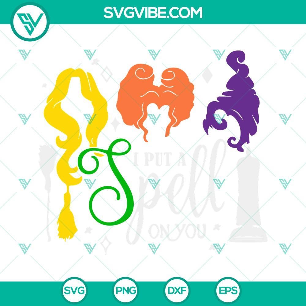 i-put-a-spell-on-you-svg-hocus-pocus-svg-sanderson-sisters-svg-hocus-pocus-2-svg-2-mockup.jpg Hocus Pocus SVG with Sanderson Sisters design, perfect for Halloween crafts. Download the I Put A Spell On You SVG Image.