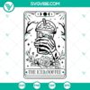 Iced Coffee Skeleton Hand Tarot card, with unique design for SVG Download. Perfect for tarot enthusiasts.