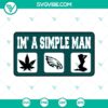 Philadelphia Eagles and cannabis-themed SVG image featuring a sexy woman design. Great for fans of the Eagles and marijuana culture.