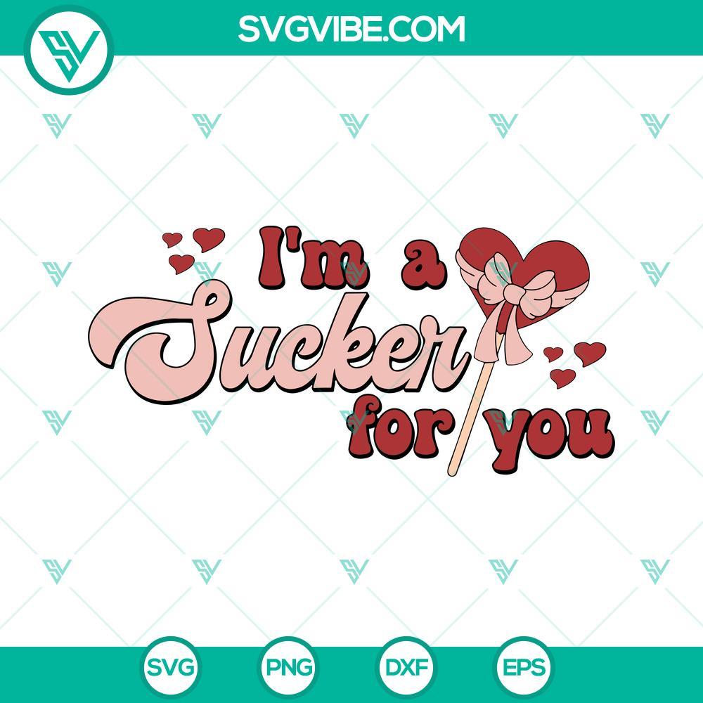 im-a-sucker-for-you-svg-retro-valentine-svg-heart-lollipop-svg-png-dxf-eps-design-digital-download-2-mockup.jpg Retro Valentine heart lollipop SVG with "I'm A Sucker For You" quote, perfect for Valentine's Day crafts.