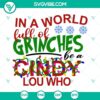 Cindy Lou Who SVG images for Christmas, spreading cheer in a world of Grinches. Perfect for holiday crafting.