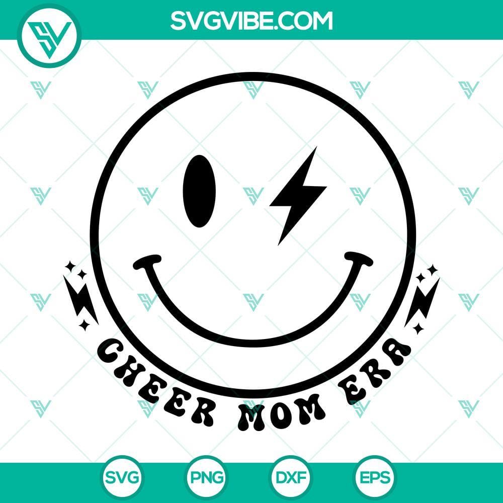 In My Cheer Mom Era SVG, Cheerleading SVG, Cheer Mom Shirt SVG, Cheer Mom SVG In My Cheer Mom Era SVG Images, Cheerleading SVG Image, Cheer Mom Shirt SVG Image, 1