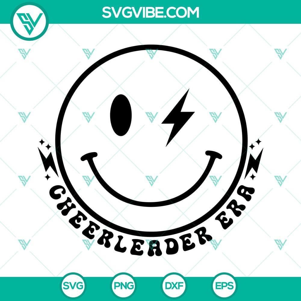 In My Cheerleader Era SVG, Cheerleading SVG, Cheerleader SVG PNG DXF EPS Cricut In My Cheerleader Era SVG Image, Cheerleading SVG Images, Cheerleader SVG Download PNG 1