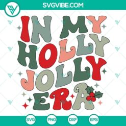 Christmas The Eras Tour SVG featuring holly jolly designs. Get festive SVG downloads for the holiday season.