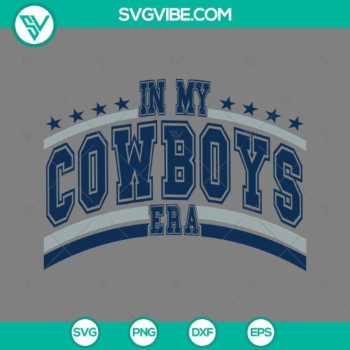 Taylor Swift Dallas Cowboys SVG image, featuring football design, available for download in Cowboy Era SVG files.