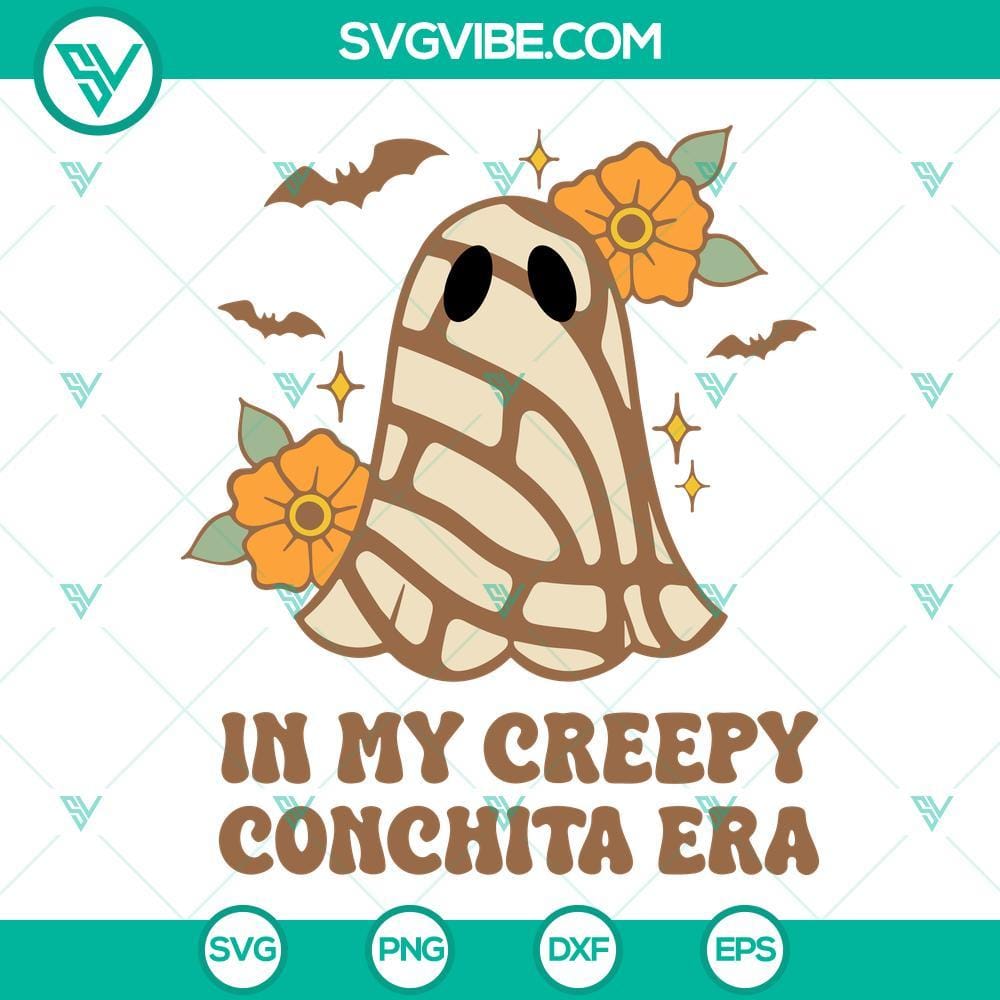 in-my-creepy-conchita-era-ghost-svg-mexican-ghost-svg-ghost-concha-halloween-svg-4-mockup.jpg Mexican ghost SVG file download - In My Creepy Conchita Era Ghost design for Halloween decor.