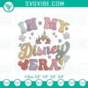 Disney World Castle embroidery design file for all Disney lovers, featuring iconic castle and intricate detailing.