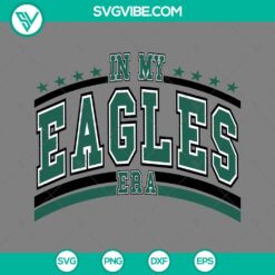 Taylor Swift Philadelphia Eagles SVG image with football era design, ideal for Eagles fans.