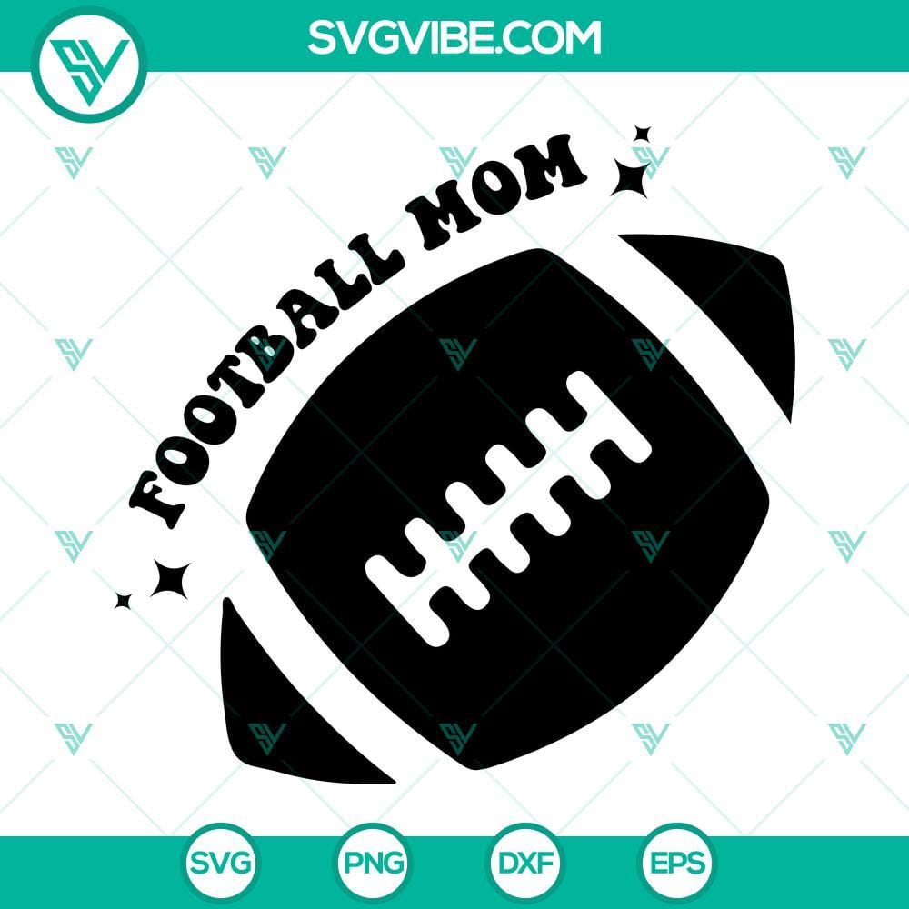 In My Football Mom Era SVG, Football Mama SVG, Sports Mom SVG, Football SVG Football mom themed SVG file for download, perfect for sports moms. Great for crafting projects.