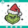 Grinch Christmas SVG images with SVG, PNG, DXF, and EPS files for holiday crafting projects.