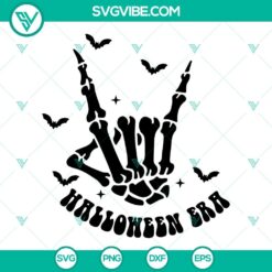 In My Halloween Era SVG Image, Retro Spooky Season SVG File, Trendy 2