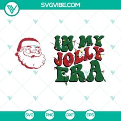 Santa Claus themed Christmas SVG files for crafting, featuring festive designs in PNG, DXF, and EPS formats. Perfect for holiday projects.