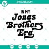 Jonas Brothers themed SVG file featuring Jonas Brothers images for year 2023.