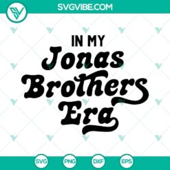 Jonas Brothers themed SVG file featuring Jonas Brothers images for year 2023.