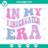 Colorful Back to School and Pre School SVG files for Kindergarten era, ideal for crafting projects and school decorations.