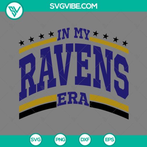 Baltimore Ravens logo and Taylor Swift silhouette in Ravens theme SVG design, perfect for fans.