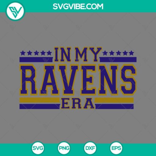 Baltimore Ravens and Taylor Swift themed SVG file for football fans, featuring a unique design for the Ravens era.